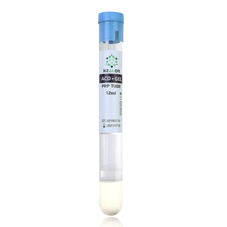 Prp Medical Blood Collection Tubes Platelet Rich Plasma Prp Tube for Hair Repair/Beauty Skin