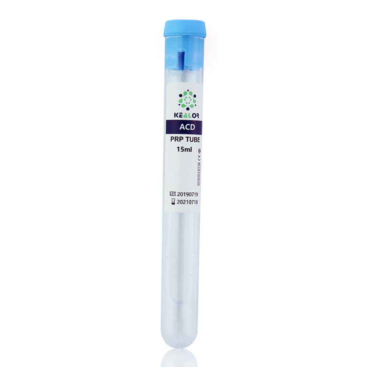 Prp Medical Blood Collection Tubes Platelet Rich Plasma Prp Tube for Hair Repair/Beauty Skin