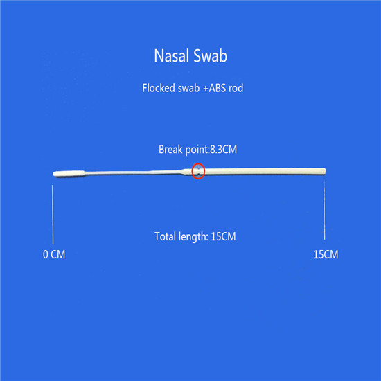 Virus Test  Nasal flocked  swab