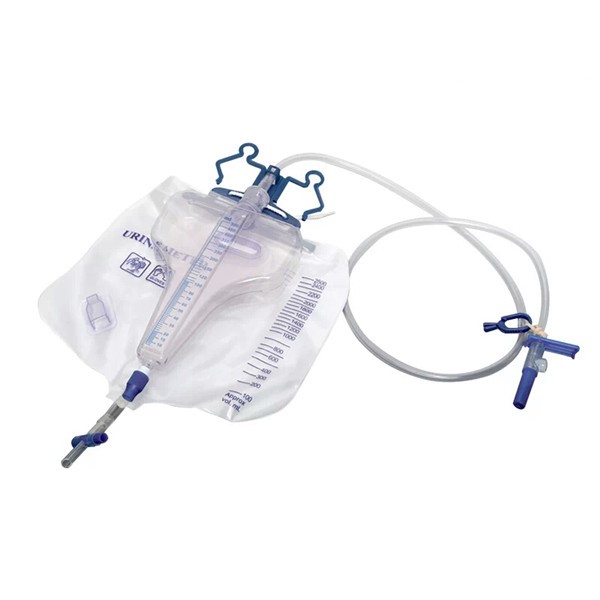 Luxury urine bag 2000ml with 500ml chamber